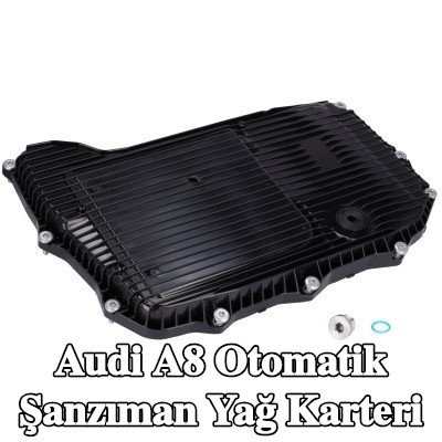 FEBI BILSTEIN Automatic transmission oil pan Oil sump with permanently integrated filter element — Audi A8