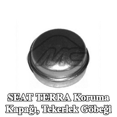 Metalcaucho Koruma Kapağı, tekerlek göbeği — SEAT Terra