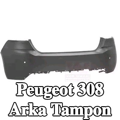 VAN WEZEL Arka tampon Arka — 2016 Peugeot 308