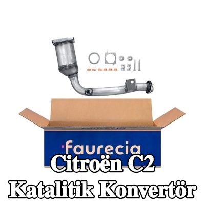 HELLA Montaj parçaları ile katalitik konvertör — 2003 Citroën C2