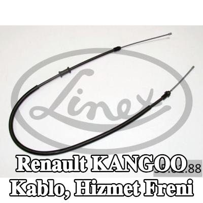 LINEX Kablo, hizmet freni — 2003 Renault Kangoo