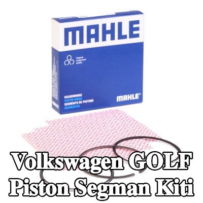 MAHLE Piston Segman Kiti — 1990 Volkswagen Golf