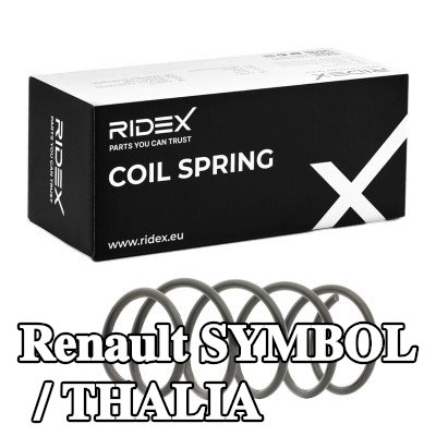 RIDEX نابض لولبي للمحور الأمامي — 1998 Renault Symbol / Thalia