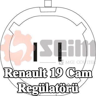 SEIM Sol ön cam regülatörü, Elektrikli — Renault 19