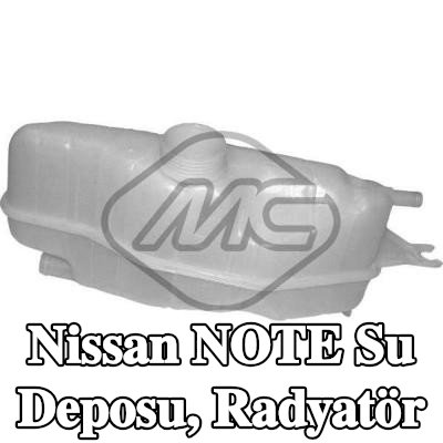 Metalcaucho Su Deposu, radyatör — Nissan Note