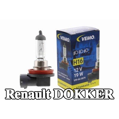 VEMO لمبة مصباح ضباب جودة VEMO الأصلية — Renault Dokker