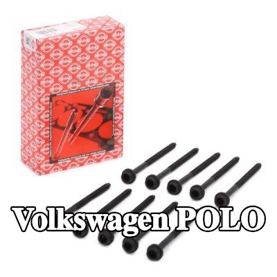 ELRING مجموعة البراغي, رأس الأسطوانة M9x1, 25x140 — 2022 Volkswagen Polo