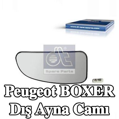 DT Spare Parts Sol yan ayna camı — 2002 Peugeot Boxer