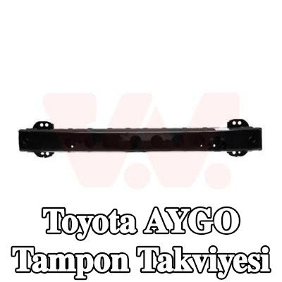 VAN WEZEL Tampon takviyesi Ön — Toyota Aygo