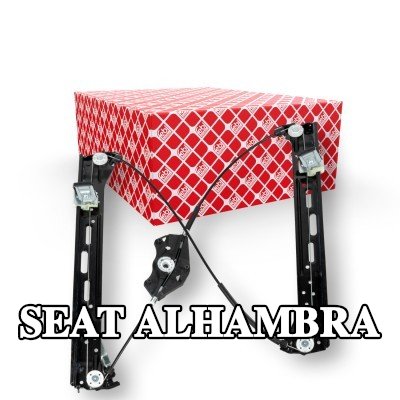 FEBI BILSTEIN مُحرك نافذة أمامي أيسر, كهربائي, بدون محرك كهربائي — SEAT Alhambra