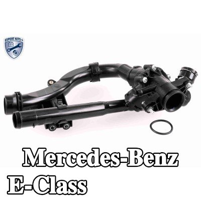 VEMO غلاف الثرموستات مع الحشية/المانع للتسرب, مع جهاز استشعار — 2014 Mercedes-Benz E-Class