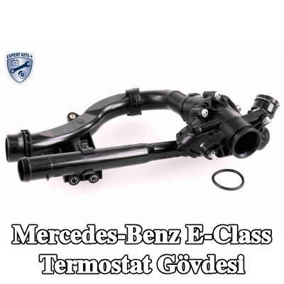 VEMO Conta/sızdırmazlık elemanı ile termostat muhafazası, sensörlü — 2014 Mercedes-Benz E-Class