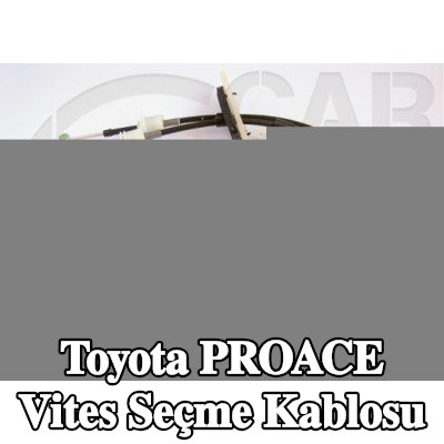 B CAR Vites seçici kablosu Çift Kablo Çekme, kol olmadan — Toyota Proace