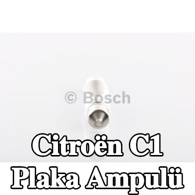 BOSCH Plaka ampulü — Citroën C1