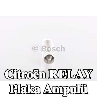 BOSCH Plaka ampulü — 2003 Citroën Relay