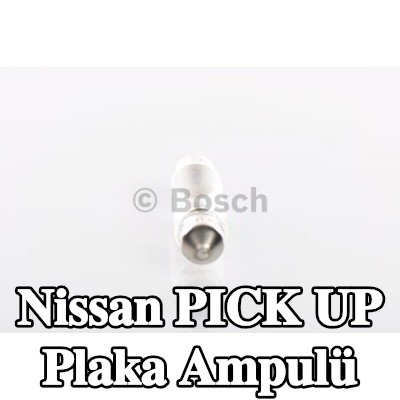 BOSCH Plaka ampulü — Nissan Pick Up