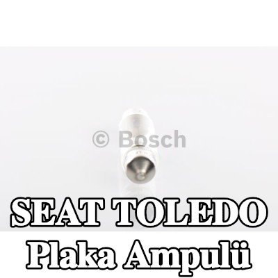 BOSCH Plaka ampulü — 2002 SEAT Toledo
