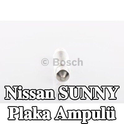 BOSCH Plaka ampulü — Nissan Sunny