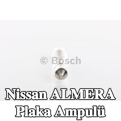 BOSCH Plaka ampulü — Nissan Almera