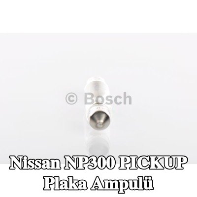 BOSCH Plaka ampulü — Nissan Np300 Pickup