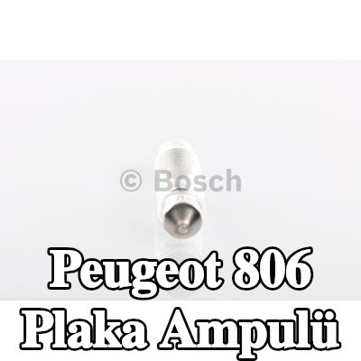 BOSCH Plaka ampulü — Peugeot 806