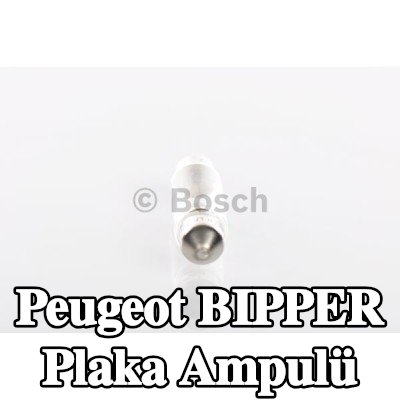 BOSCH Plaka ampulü — Peugeot Bipper