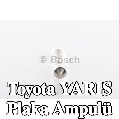 BOSCH Plaka ampulü — 2000 Toyota Yaris