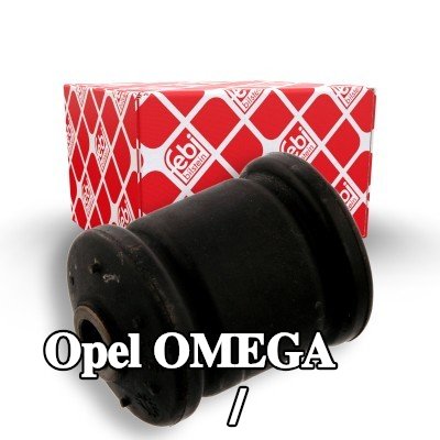 FEBI BILSTEIN جلبة الذراع الخلفي / ذراع التعليق المحور الخلفي, خارجي — Opel Omega