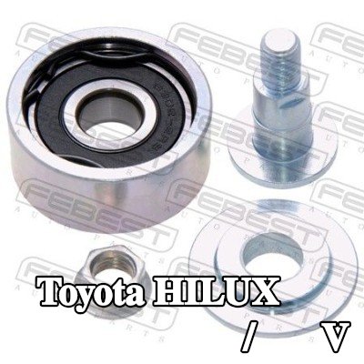 FEBEST بكرة الانحراف/التوجيه, V-ribbed belt Outer Diameter: 50mm — 1990 Toyota Hilux