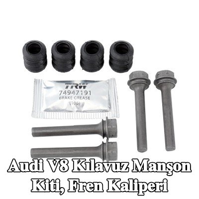 TRW Kılavuz manşon kiti, fren kaliperi — Audi V8