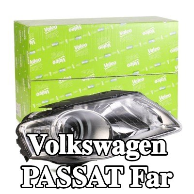 VALEO Far ORİJİNAL PARÇA, Sağ, H7, W5W, far seviyeleme motorlu, Gösterge Rengi: şeffaf — 2005 Volkswagen Passat