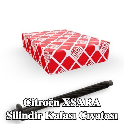 FEBI BILSTEIN Silindir Kafası Cıvatası — 2003 Citroën Xsara