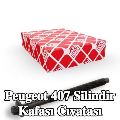 FEBI BILSTEIN Silindir Kafası Cıvatası — 2004 Peugeot 407