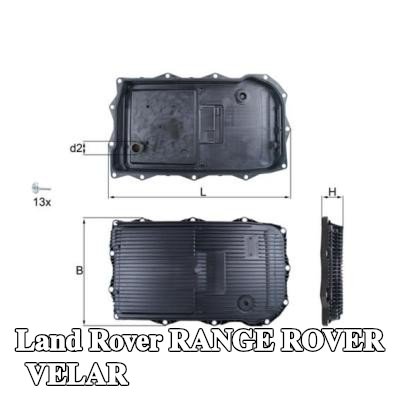 MAHLE مجموعة مرشح ناقل الحركة الأوتوماتيكي مع حشية/سداد, مع مرشح — Land Rover Range Rover Velar