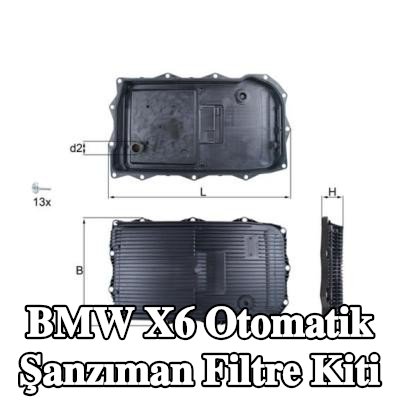 MAHLE Conta/sızdırmazlık elemanı içeren otomatik şanzıman filtre kiti, filtre ile — 2011 BMW X6