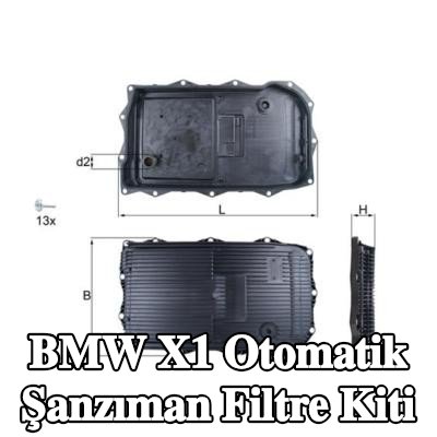 MAHLE Conta/sızdırmazlık elemanı içeren otomatik şanzıman filtre kiti, filtre ile — 2012 BMW X1