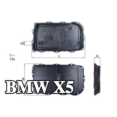 MAHLE مجموعة مرشح ناقل الحركة الأوتوماتيكي مع حشية/سداد, مع مرشح — 2012 BMW X5