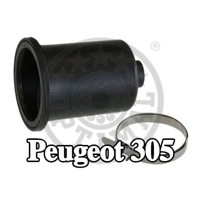 OPTIMAL غطاء حامل التوجيه المحور الأمامي, مع مشابك — Peugeot 305