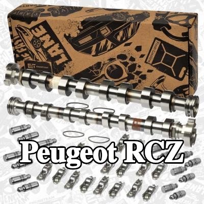 ET ENGINETEAM طقم عمود الكامات جانب العادم, جانب السحب, مع متابع الكامة — Peugeot Rcz