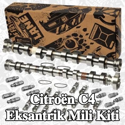 ET ENGINETEAM Egzoz tarafı eksantrik mili kiti, Emme Tarafı, kam takipçisi ile — 2008 Citroën C4