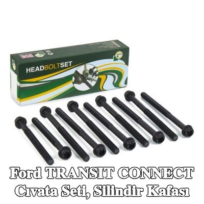 BGA Cıvata Kiti, silindir kafası M12 — 2012 Ford Transit Connect