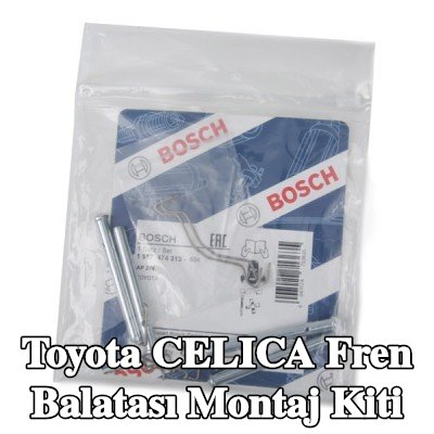 BOSCH Fren balatası montaj kiti — Toyota Celica