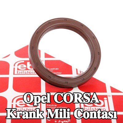 FEBI BILSTEIN Krank mili contası FKM (florokarbon kauçuk) — 2012 Opel Corsa