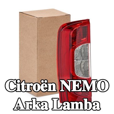 ALKAR Arka lamba Sol, ampul yuvası olmadan — Citroën Nemo