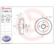 BREMBO Fren kampanas 203, 1mm, tekerlek yatağı kiti olmadan — Citroën C4 (2)