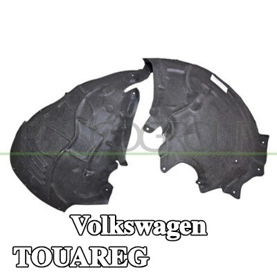 PRASCO بطانة قوس العجلة - الجانب الأيمن الأمامي, منسوجات — Volkswagen Touareg