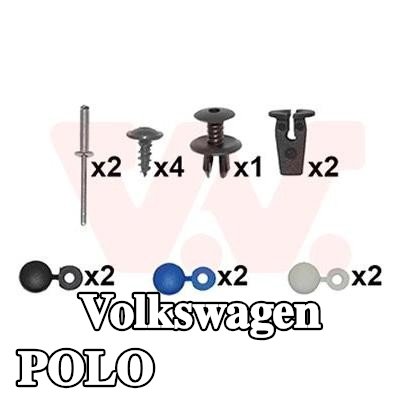 VAN WEZEL طقم التثبيت، المصد — 2012 Volkswagen Polo