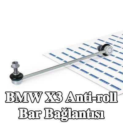LEMFÖRDER Ön aks sol anti-roll bar bağlantısı, Çelik — 2012 BMW X3