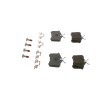 BOSCH Fren balatası seti 16, 2mm, cıvata/vida ile, aksesuarlarla, yaylı — Renault Modus / Grand Modus (6)
