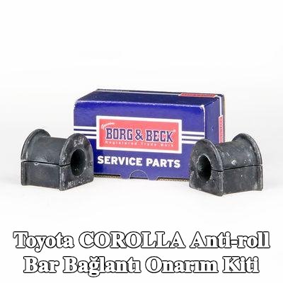 BORG & BECK Anti-roll bar bağlantı onarım kiti — 2002 Toyota Corolla
